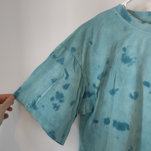 JoyLab blue littles t-shirt, cropped - S - Picture 3 of 7